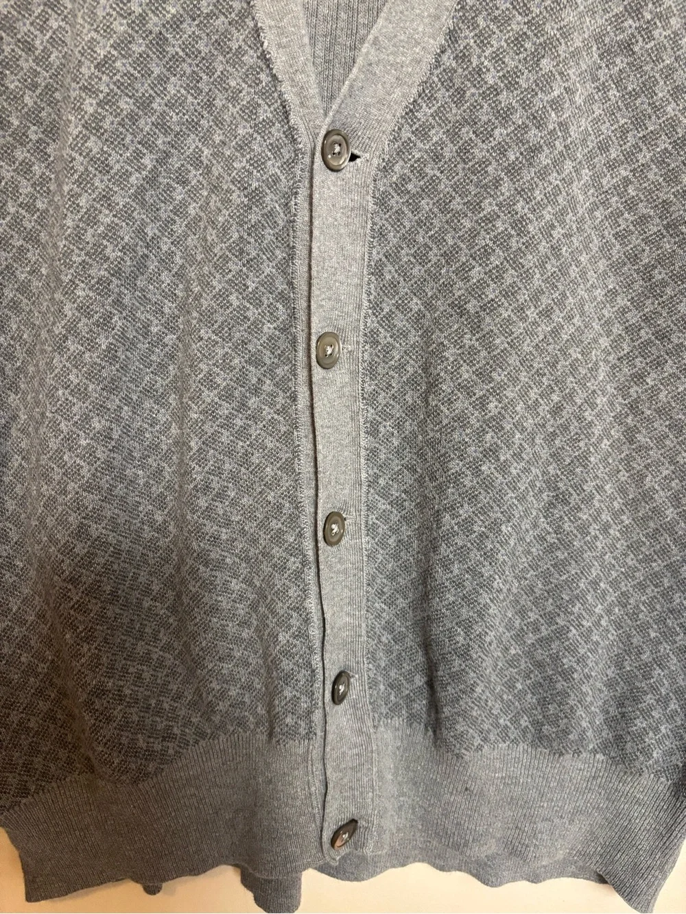 Vintage Y2K Polo Ralph Lauren Men’s V-Neck Button Front Knit Sweater Vest XL